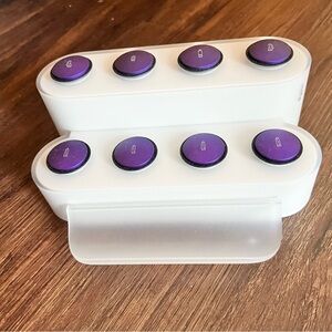 Dyson Purple and White Holding Station